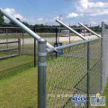 5x5cm 6feet Galvanized Diamond Mesh Chain Link Fence